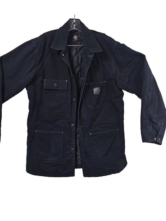 Carhartt Other - Carhartt X Chrysler Imported From Detroit Black Denim Men's Jacket Size M